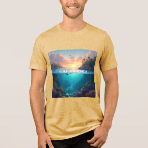 geschiedenis golf van amerika nieuws zonsopgang Tri-Blend shirt