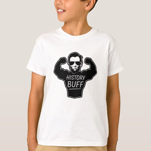 Geschiedenis grappige jongens shirt (Voorkant)