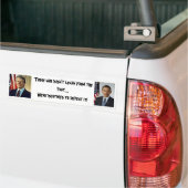 geschiedenis herhaalt zich bumpersticker (Op Truck)