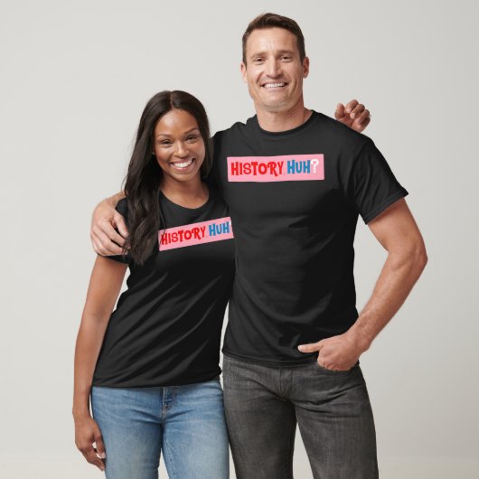 Geschiedenis, Huh Red White en Royal Blue T-shirt (Unisex)
