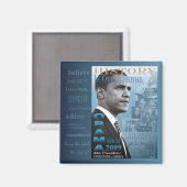 Geschiedenis In Onze Leven Magnet (burgerrechten) (Voorkant / Achterkant)