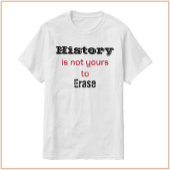 Geschiedenis is niet uw zwart-wit en rode T-shirt