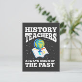 Geschiedenis leraar beroep Hilarious Historian Briefkaart (Staand voorkant)