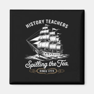 Geschiedenis Leraar Funny Gezegde Spilling Tea sin Magneet