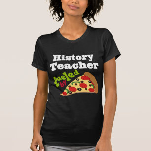 Geschiedenis leraar (Funny) Pizza T-shirt