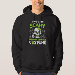 Geschiedenis leraar Halloween kostuum Hoodie