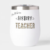 Geschiedenis leraar luipaard tijgerprint gepersona (Voorkant)