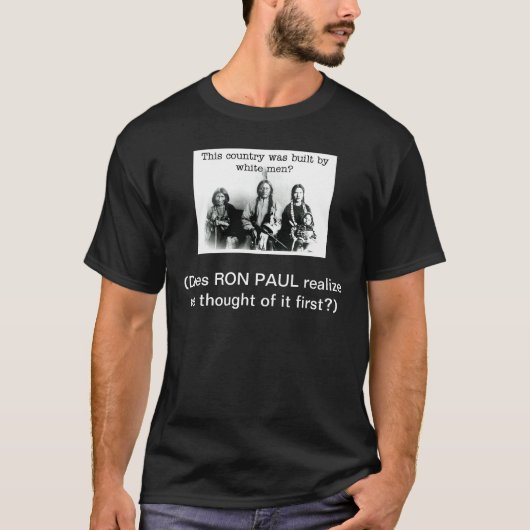 Geschiedenis Les voor Ron Paul T-shirt (Voorkant)