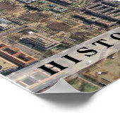 GESCHIEDENIS: Luchtvaartschip uitzicht Obama Inaug Poster (Hoek)