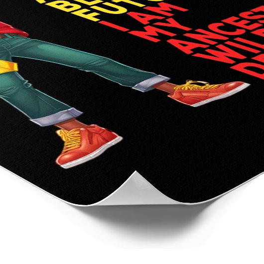 Geschiedenis Maand Juneteenth Independence Day Kin Poster (Hoek)