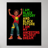 Geschiedenis Maand Juneteenth Independence Day Kin Poster (Voorkant)