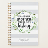 Geschiedenis maken | Gepersonaliseerd Planner (Voorkant)