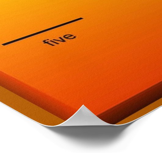 Geschiedenis, Mayans, Nummersysteem Poster (Hoek)