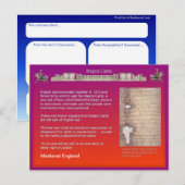 Geschiedenis, Mideval Engeland, Magna Carta Briefkaart (Voorkant / Achterkant)