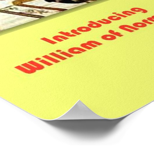 Geschiedenis, Norman Verovering van Groot-Brittann Poster (Hoek)