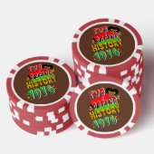 Geschiedenis omarmen 1976 poker chips (Opstapeling)