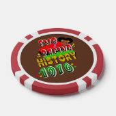 Geschiedenis omarmen 1976 poker chips (Enkel)