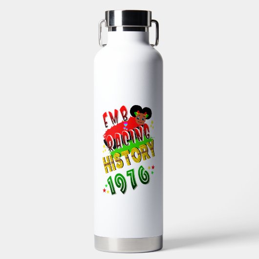 Geschiedenis omarmen 1976 waterfles (Voorkant)
