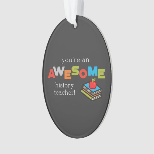 Geschiedenis onderwijsdag, Geweldige Ornament (voorkant)