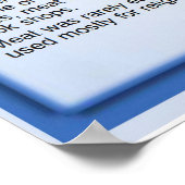 Geschiedenis, oud Griekenland, Grieks voedsel en v Poster (Hoek)