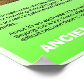 Geschiedenis, Oude Egypte, Nijlrivier Poster (Hoek)