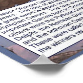 Geschiedenis, Oude Griekenland, Olympische Spelen Poster (Hoek)