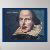 Geschiedenis, portret van William Shakespeare Poster (Voorkant)