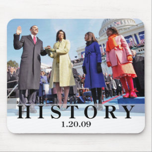 GESCHIEDENIS: President Obama die in ceremonie hee Muismat