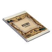 Geschiedenis School Onderwerp Notitieboek (Rechterzijde)