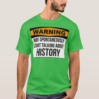 Geschiedenis T-shirt