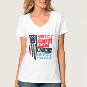 Geschiedenis telt – Krachtige politieke stellingna T-shirt