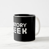 Geschiedenis Tweekleurige Koffiemok (Voorkant rechts)