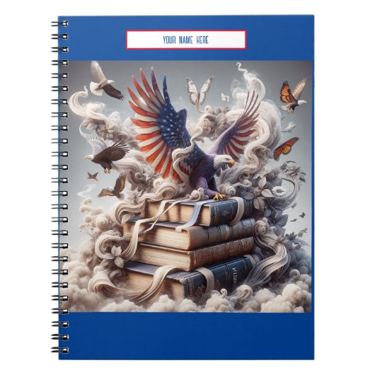 Geschiedenis van American Eagle Notitieboek (Voorkant)