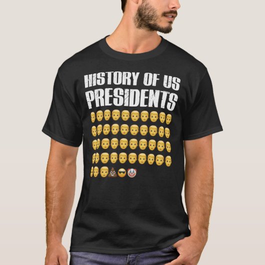 Geschiedenis van Amerikaanse Presidenten, Amerikaa T-shirt (Voorkant)