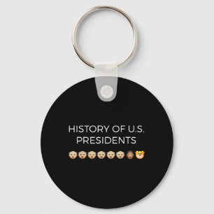 Geschiedenis van Amerikaanse presidenten verzetten Sleutelhanger