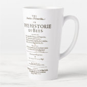 Geschiedenis van bijen latte mok (Rechts)