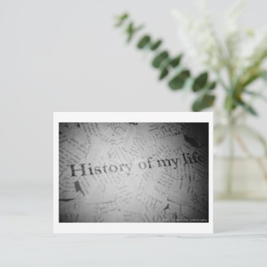 Geschiedenis van briefkaart (Staand voorkant)