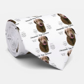Geschiedenis van Chesapeake Bay Retriever Stropdas (Opgerold)