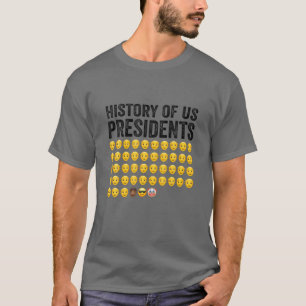 Geschiedenis van de Amerikaanse Presidenten 46e ka T-shirt