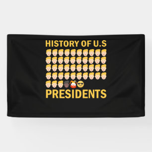 Geschiedenis van de Amerikaanse Presidenten 46th C Spandoek