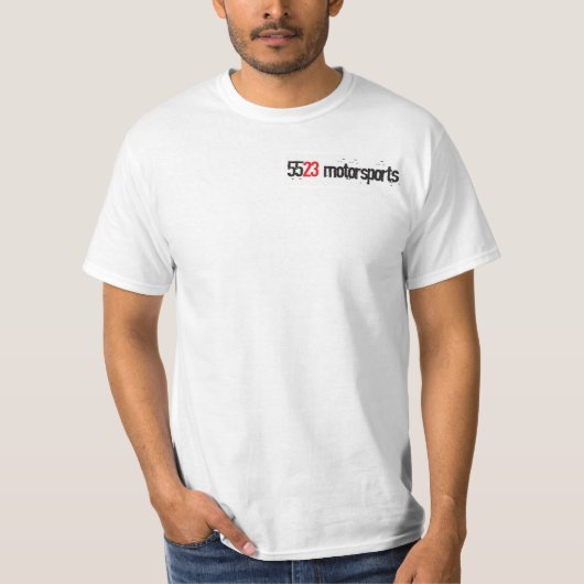 "Geschiedenis van de GTR" door 5523 Motorsporten T-shirt (Voorkant)