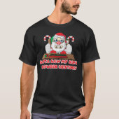 Geschiedenis van de internetbrowser van Santa Clau T-shirt (Voorkant)
