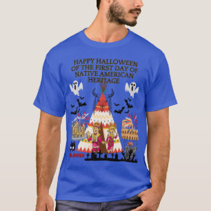 Geschiedenis van de Native American Heritage Day T-shirt