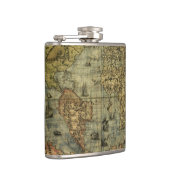  Geschiedenis van de Oude Wereldkaart Heupfles (Rechts)