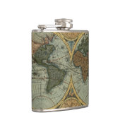  Geschiedenis van de Oude Wereldkaart Heupfles (Rechts)