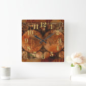 Geschiedenis van de Oude Wereldkaart Vierkante Klok (Huis)