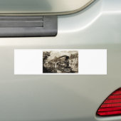 Geschiedenis van de stoommotor bumpersticker (Op auto)