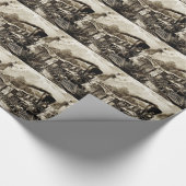 Geschiedenis van de stoommotor cadeaupapier (Hoek)