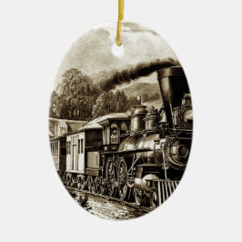 Geschiedenis van de stoommotor keramisch ornament