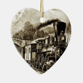 Geschiedenis van de stoommotor keramisch ornament (Rechts)